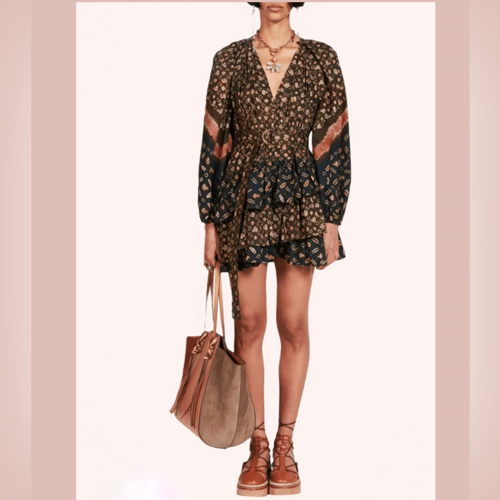 Ulla Johnson Miranda Dress In Jasper